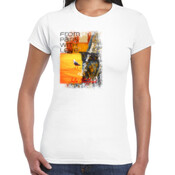 FROM PARIS WITH LOVE - Women's 'Gildan' Slim T-Shirt