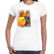 FROM PARIS WITH LOVE - Women's 'Gildan' Slim T-Shirt